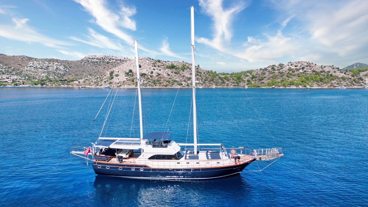 Gulf of Hisaronu with its natural beauty and clear blue waters