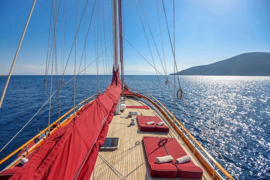 Gulet types used in Blue Cruise